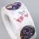 Stick Paper "Bright flowers. Gratitude" d = 2.5 cm 500 pcs in a roll 3x6.5x6.5 cm