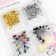 Set of pins: tailor, English, 32 /36 mm, 100 pcs, black / white color, mix