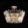 Lamp on the Citilux "Westeros" CL307163, 6x60W, E14, brown color