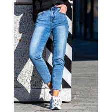 Women's pants is ISEE, size 46-48, blue color