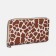 Lightning wallet, card for cards, for coins, brown color