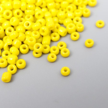 12/0 round beads in the bottle "Bright lemon" 20 g-2