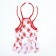 Strawberry dress ", m (ds 30, og 40 cm), white