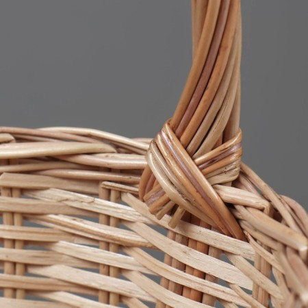 Basket "Berry Bully", No. 1, Dodno = 12 cm, Dopt = 20 cm, h = 12/25 cm, manual weaving, vine-2