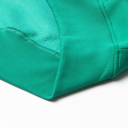 Women's sweatshirt was laid down, the color is dark green, rr One size (42-50)-4