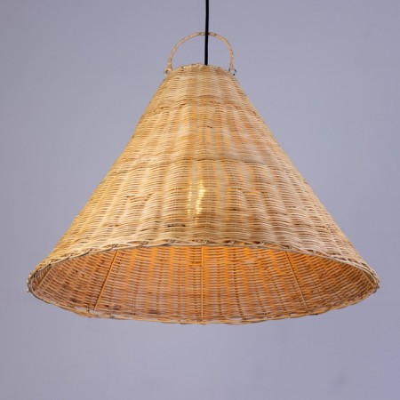 Ceiling Lamp from Rotan "Anga" 1x120W, E27, 40x60x60 cm-2