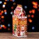Gingerbread gift box 16.7 x 10.1 x 34.5 cm