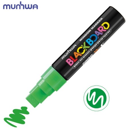 Cretaceous Munhwa "Black Board Jumbo" Green, 15 mm, water -based-1