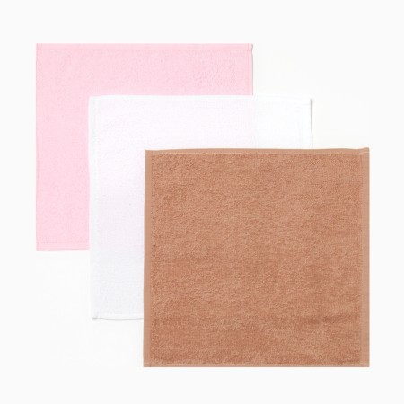 A set of terry towels "Rainbow" 30x30 cm - 3 pcs, cotton 340g/m2-4
