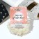 Hair gum "Pearl fairy tale" White