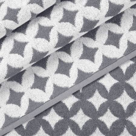 Tensor Magic Night Geometric, 420 gr, size 50x70 cm, color gray, white-4