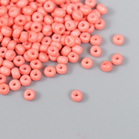 Glass beads 6/0 "salmon" 15 grams