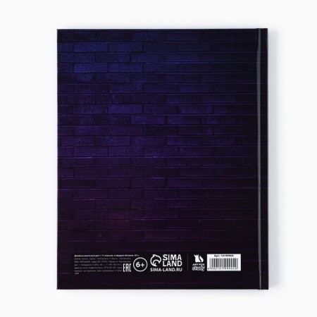 School diary for grade 1-11, in a solid cover, 40 l. "Neon"-5