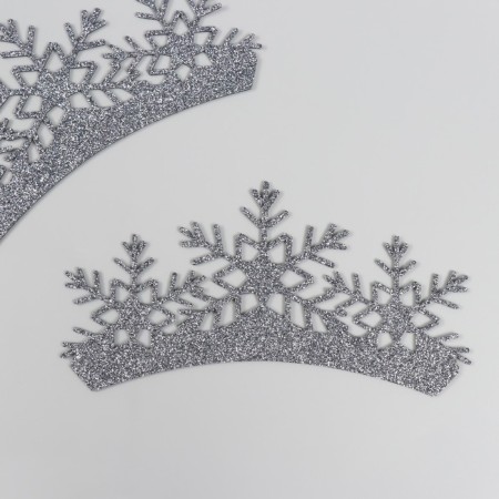 Harvesting for creativity "Crown", color graphite, 18 cm (set 2 pcs)