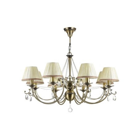 Chandelier Maytoni RC093-PL-08-R, 8HE14, 40W, 85x85x103 cm, bronze color-2