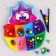 Sorter "Smeshariki: Funny Beads", 8 colors, with tweezers, according to Montessori Methods