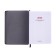Dated diary 2025, A6+, 176 sheets "Lyon", solid cover, pancake embossing, with liesa, block 80 g/m2, black