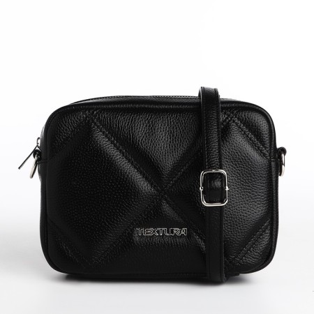 Women's bag over the shoulder Textura, small size, black color