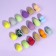 A set of sponges for makeup, 6 pcs, assorted, color mix