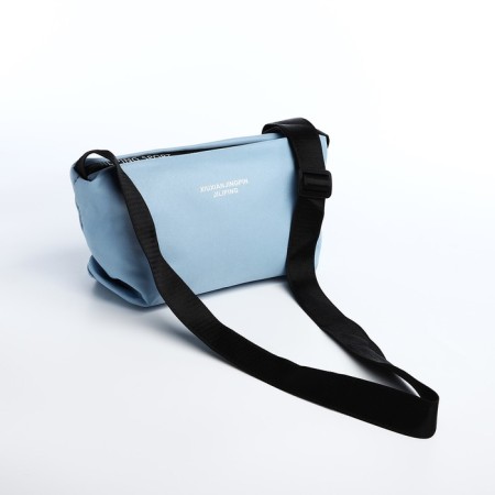 Youth bag with lightning, blue color-4