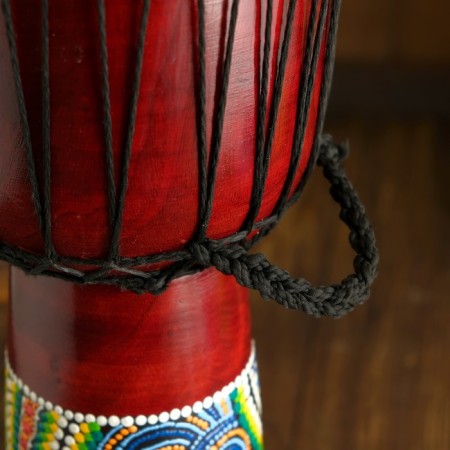 Souvenir musical instrument drum jambe "Color" 50x23x23 cm mix-1