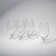 Set of glasses for the wine White Wine Glass Set, Glass, 230 ml, 6 pcs