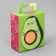 Gift folding box, packaging, "avocado", 18 x 15 x 7.5 cm