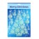 Stickers on the windows "New Year" Christmas tree, jewelry, 27 x 18 cm