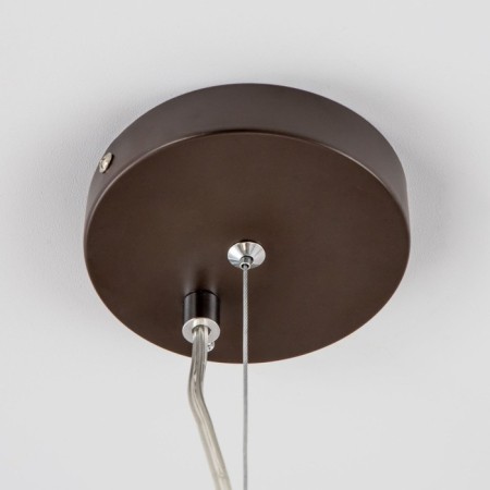 Suspended chandelier Citilux "Form" CL428241, 44x44x32 cm, 4x60W, E27, brown color-15