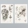 Set for creativity "Sculpture", translated tattoos, 2 sheets