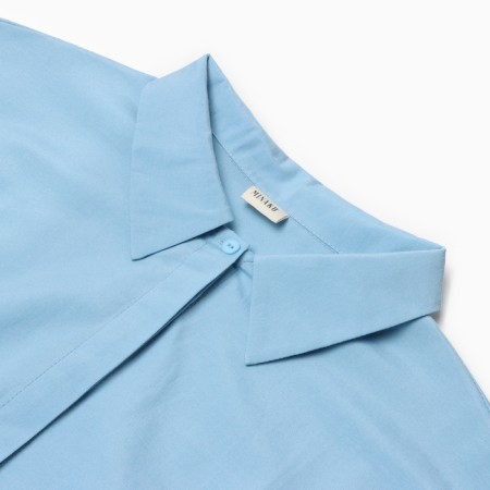 Women's costume (blouse, shorts) minku: casual collection color Blue, size 48-7