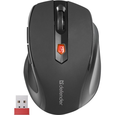 Mouse Defender Ultra MM-315, wireless, optical, 1600 dpi, 1xaa (not in compli), black