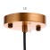 Lamp Bayerlux 88510/1 E27 40W gold 25x25x75-175 cm