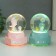 Souvenir Polystone Water Ballion Music, Light "Sea Lion" MIX 8x8x12 cm