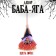Baba Yaga on the suspension on a broomstick, Mix colors
