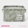Organizer for linen of the share Leaves, 4 cells, 20 × 20 × 11 cm, green color
