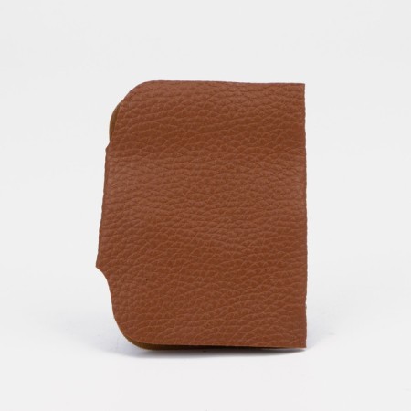 Bag's bag with a zipper, baby bag on a button, wallet, business card holder, brown color-3