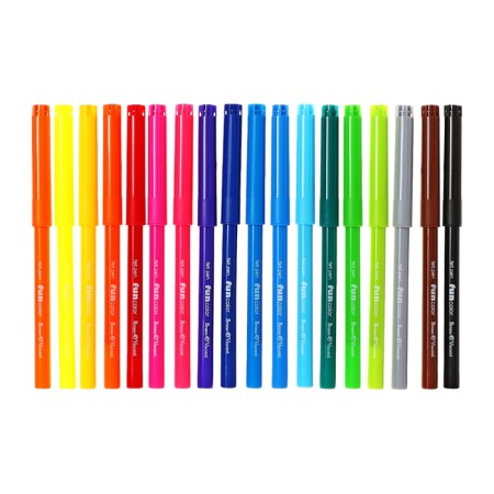 Flomasters 18 -CSV BrunovisConti Funcolor, layer, circle, in cards box-1
