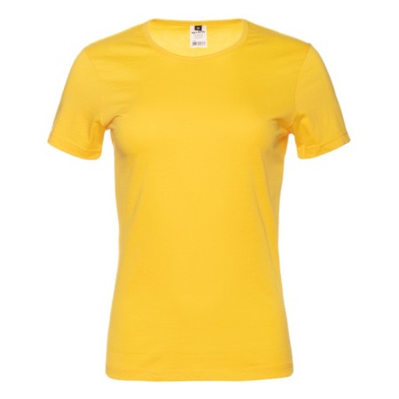 T -shirt female, size 42, yellow color