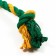 Grack Cable Doglike Dental Knot 2 knots, 330*40*40, yellow/green