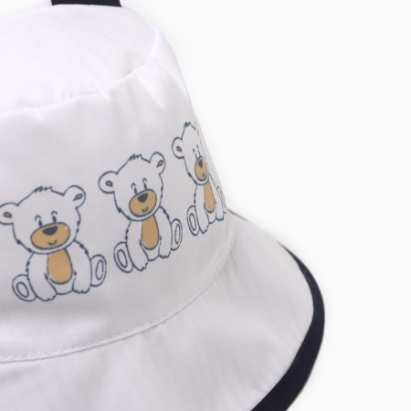 Panama Children's T-174, White Color/Bear, Rr. 44-46-2