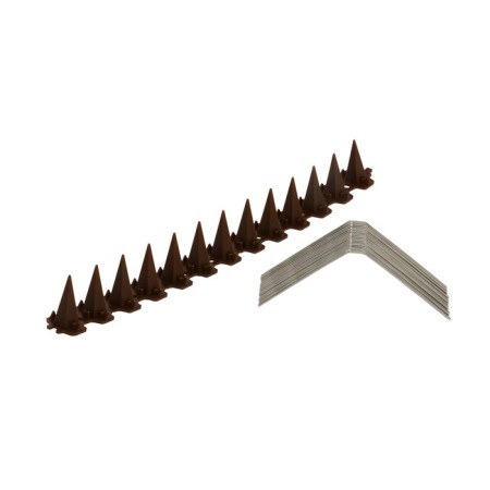 Bird Buyer, 33 × 10 cm, anti -tracing spikes 39 pcs., 3 rows, Greengo-1