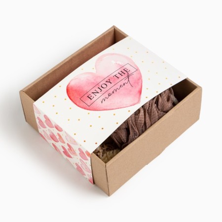 Gift set "Enjoy The Momentt" towel 30x60 cm and bath and accessories-4