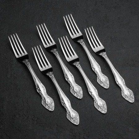 Set of cutlery "Troika", 30 items, decorative box-5