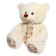Soft toy "Bear Martin", milk color, 90 cm
