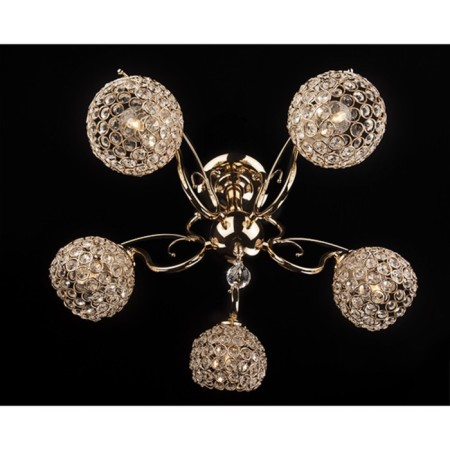 Miraage 5x40W Cella E27, gold 54x54x30 cm-5