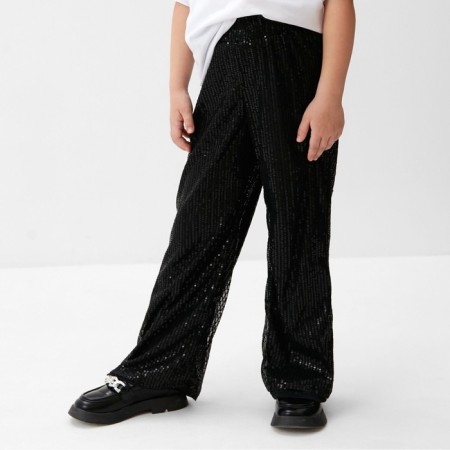 Pants from KAFTAN sequins size 38 (146-152 cm), black
