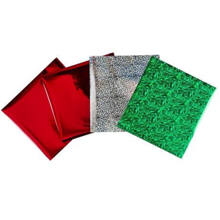 Application by foil "New Year" 23x15 cm, cars-1