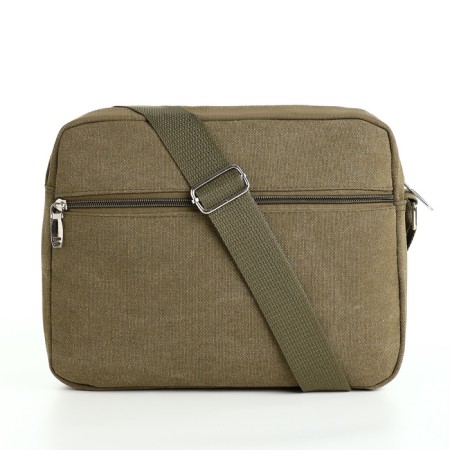 Male bag, khaki color-2