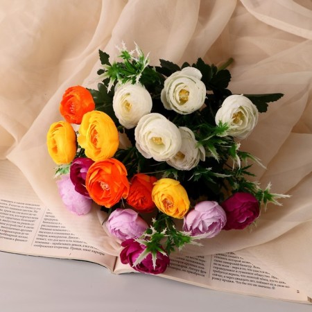 Букет "Камелия" 4х26 см, микс-3